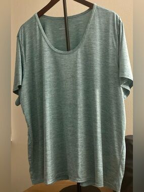 Real Essentials 3X Women's Dry Fit Tech Stretch Short-Sleeve Crew Neck T-Shirt